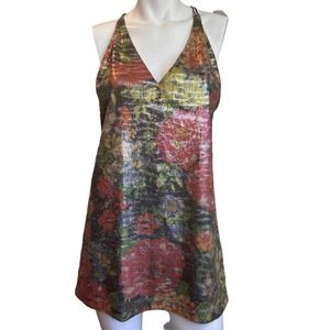 Free People Multicolor Floral Mini Dress